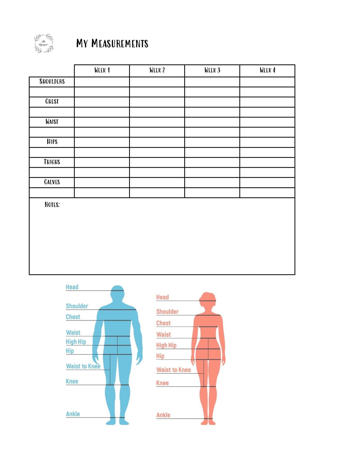 Fitness Planner: Goal Tracker, Meal Plan, Exercise Log
