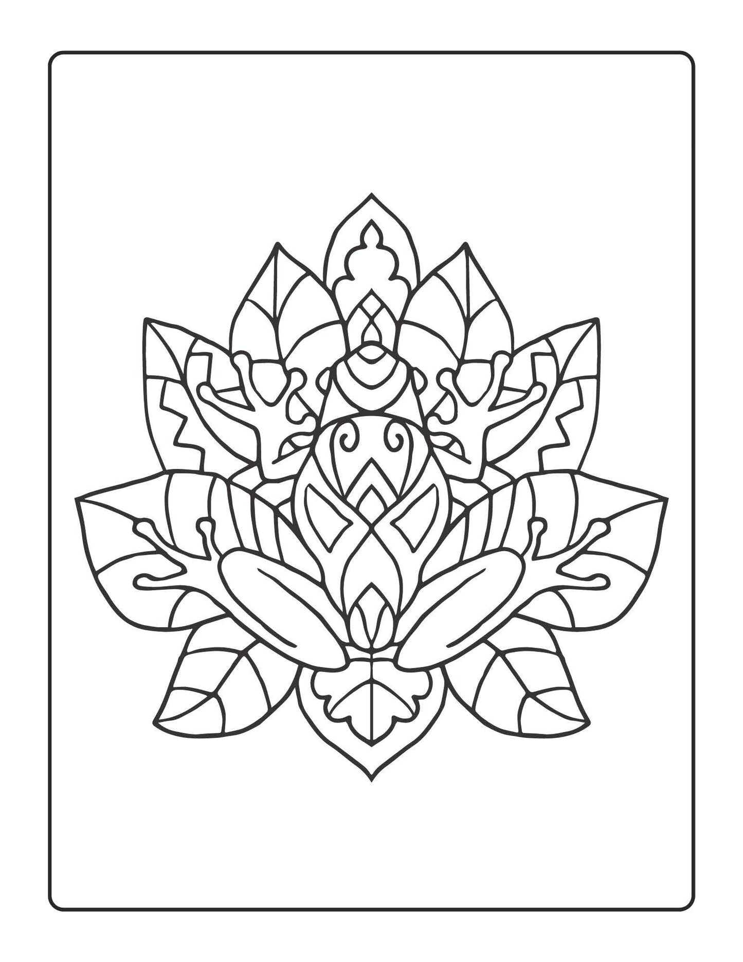 Mandala Coloring Book