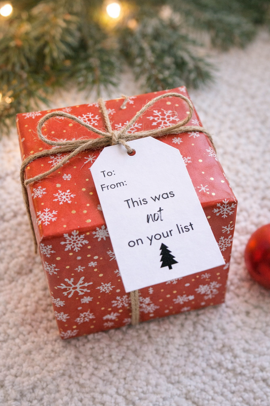 Funny Christmas Gift Tags