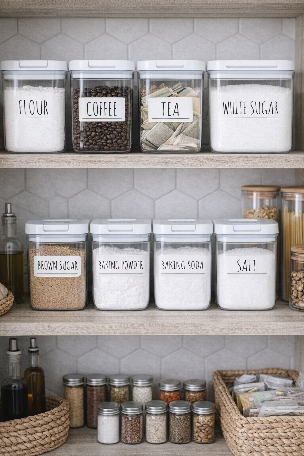Minimalist Pantry Labels (Digital Download)