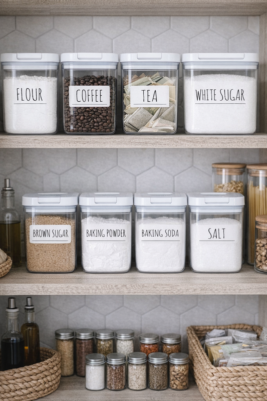 Minimalist Pantry Labels (Digital Download)