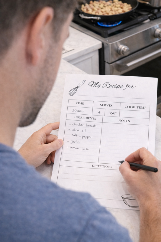 Printable Recipe Cards (Digital Download)