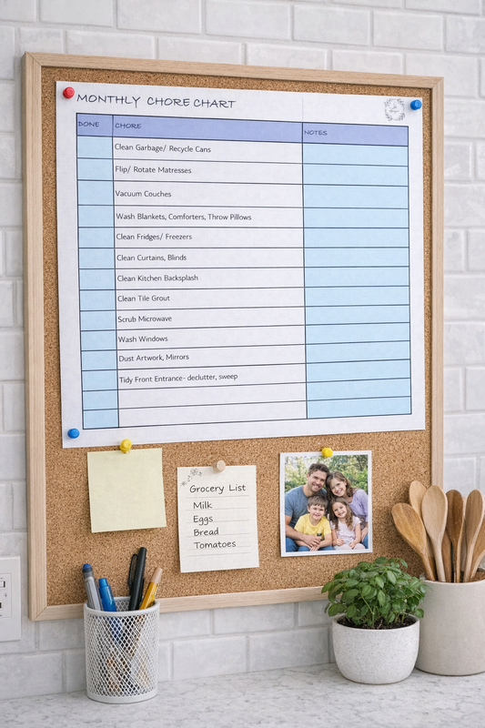 Monthly Chore Chart