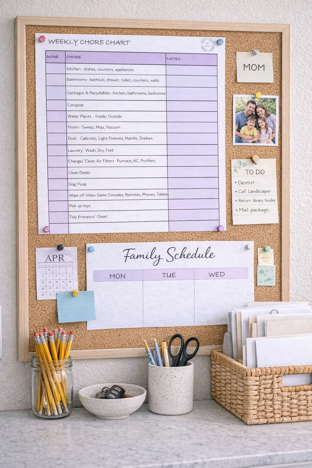 Weekly Chore Chart