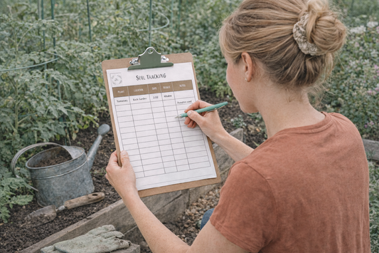 Soil Tracking Sheet | Garden Soil Test Results (Digital Download)