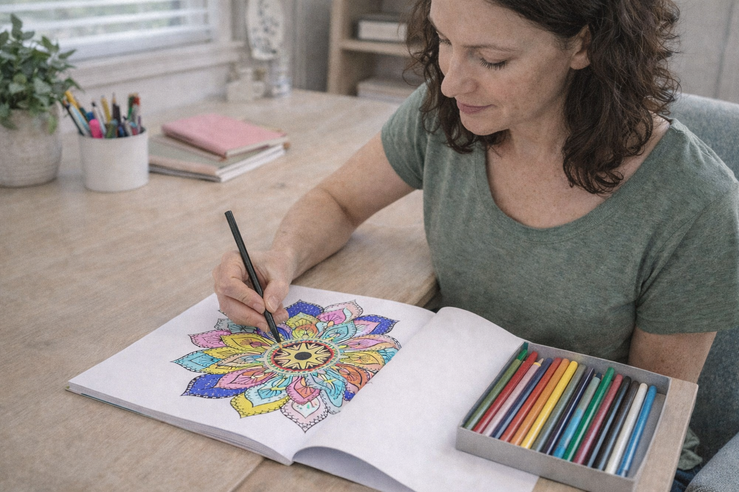 Mandala Coloring Book