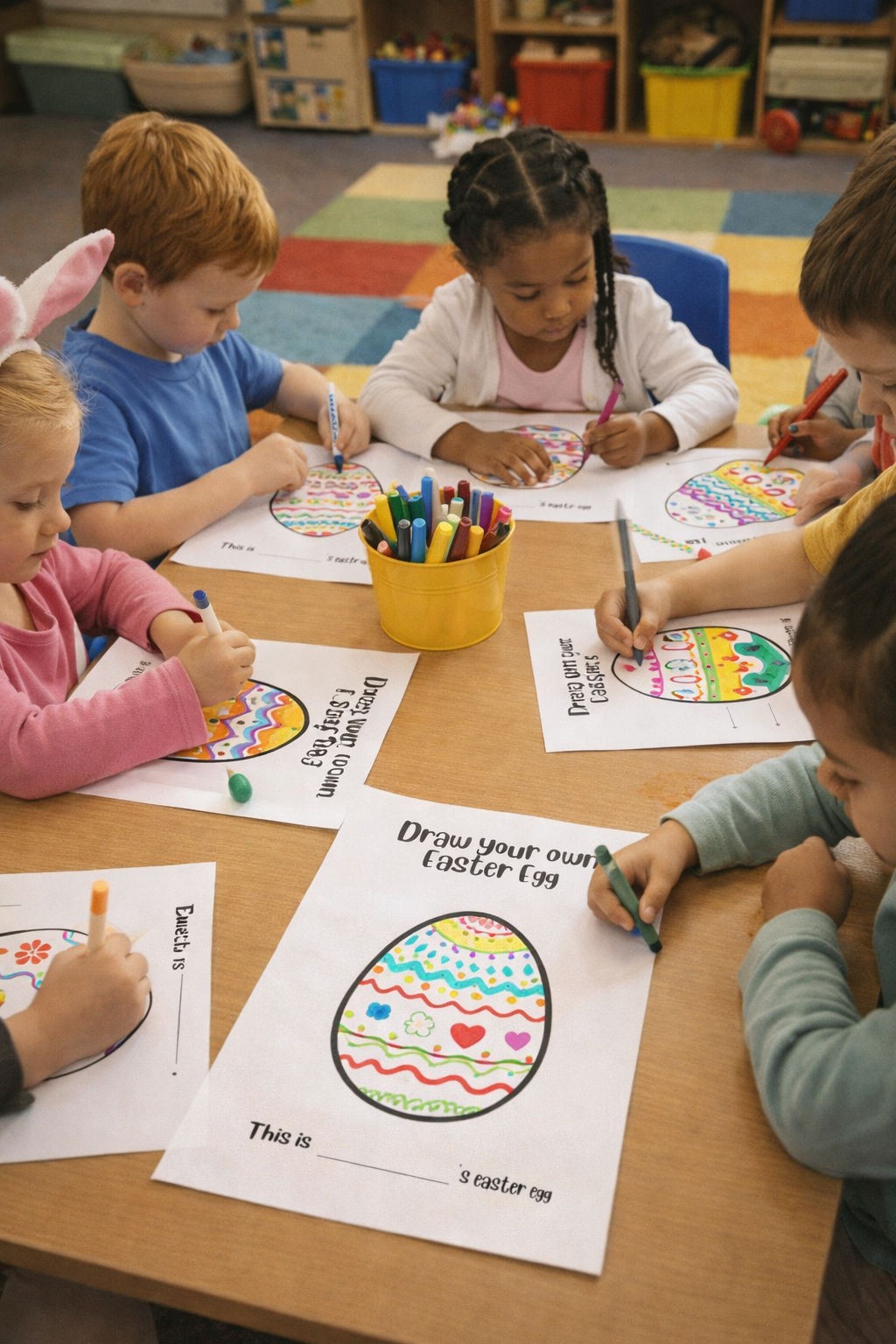 Draw your own Easter Egg