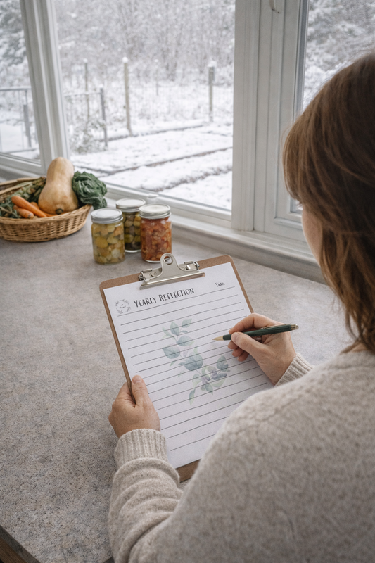 Garden Yearly Reflection