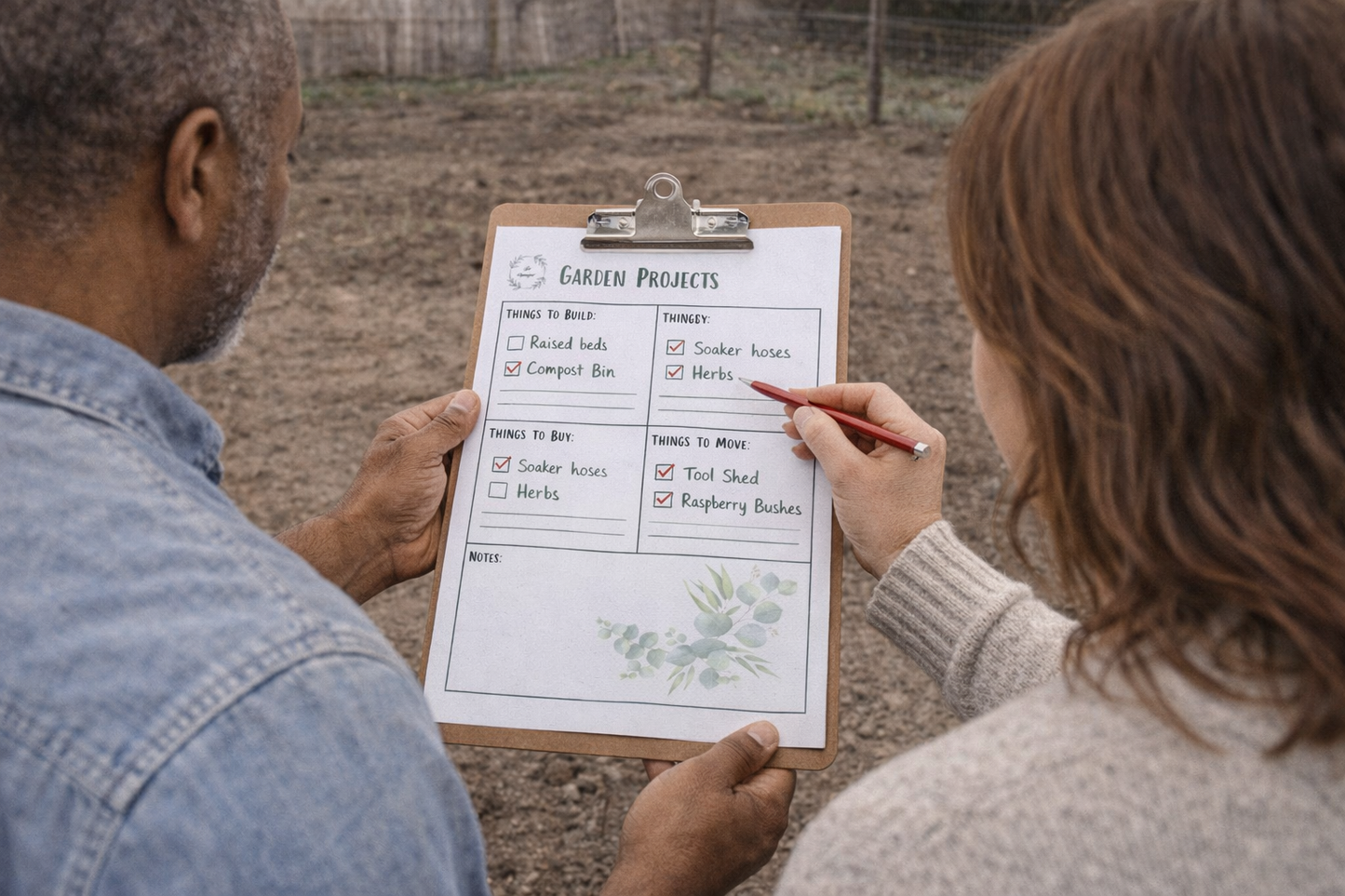 Garden Project Chart (Digital Download)