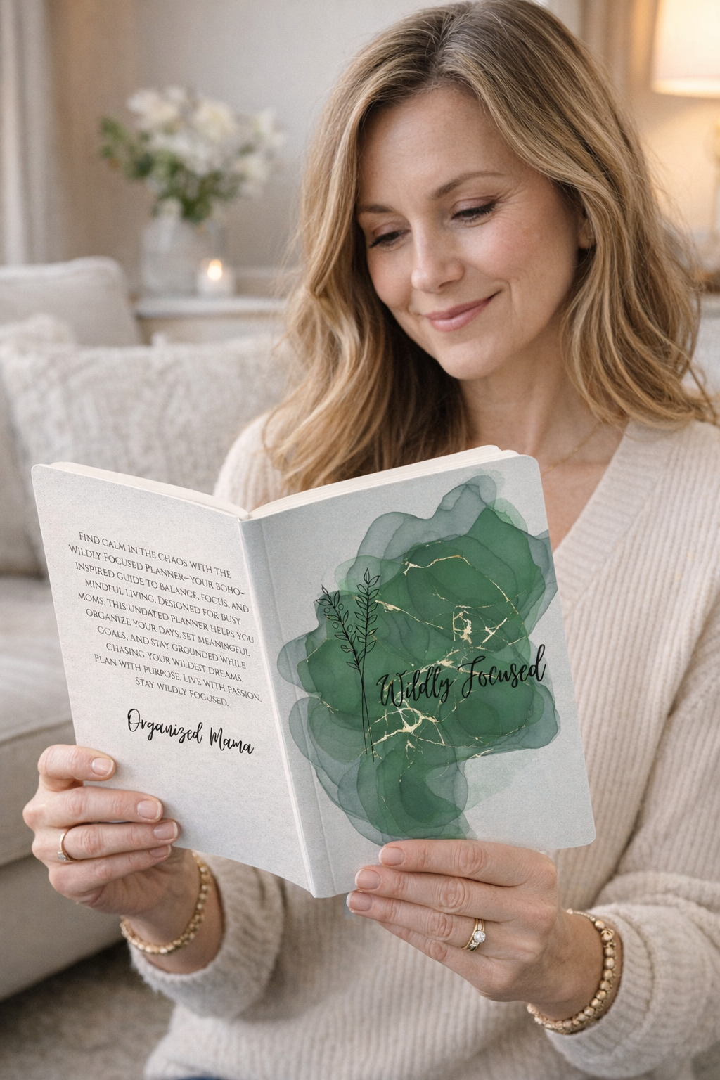 Wildly Focused: The Ultimate Undated Planner for Moms—Balance Goals, Family, and Self-Care in One Beautiful Place