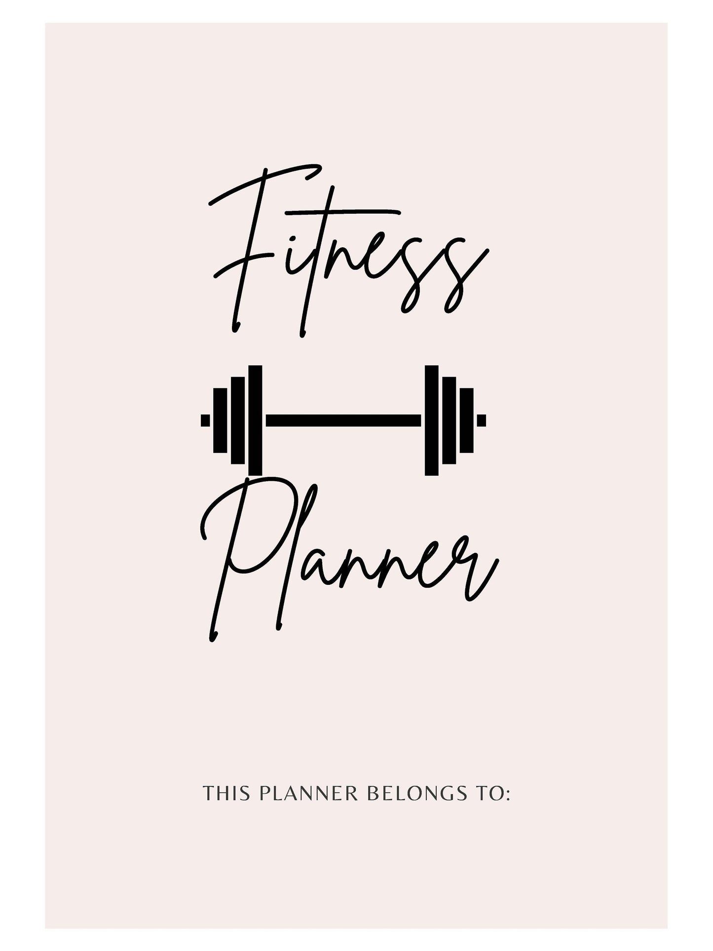 Fitness Planner