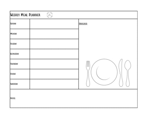 Weekly Meal Planner