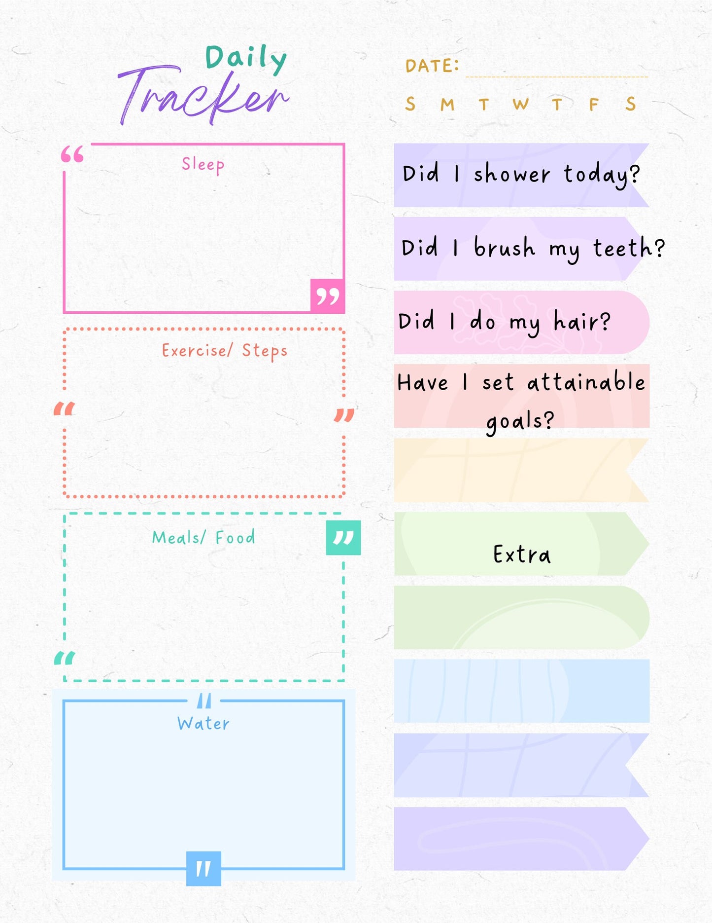 My Mental Health Planner Bundle