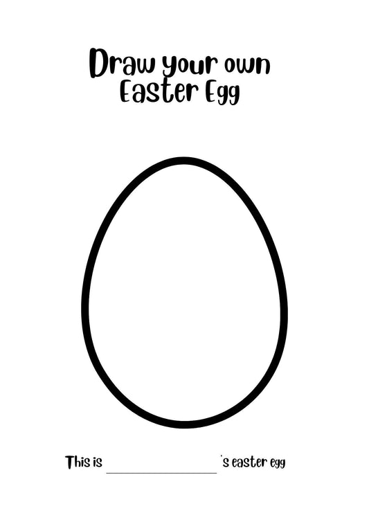 Draw your own Easter Egg