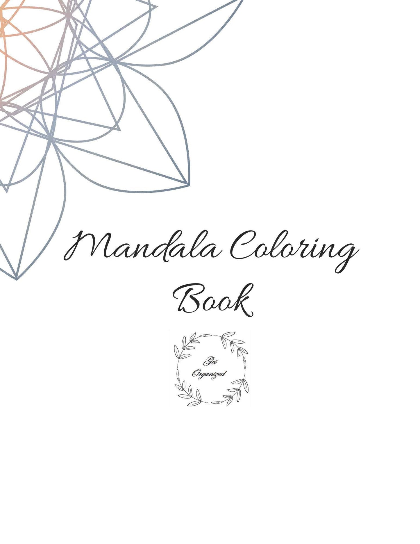 Mandala Coloring Book