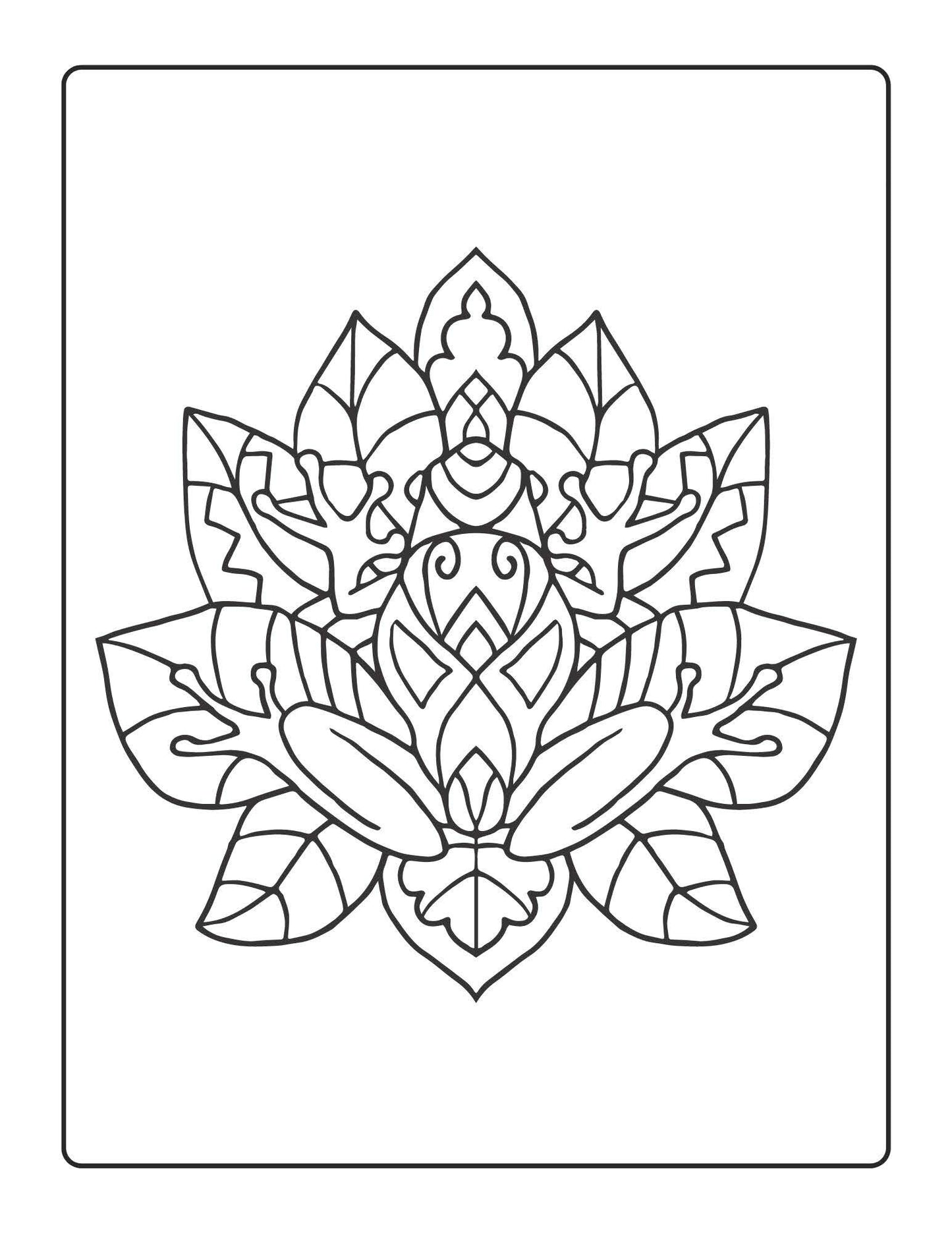 Mandala Coloring Book