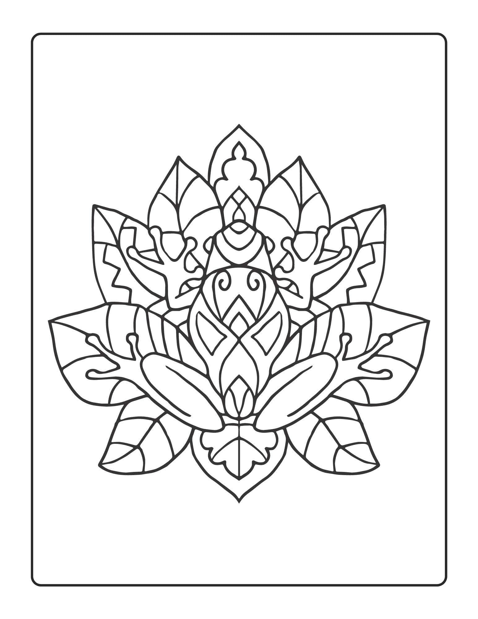 Mandala Coloring Book